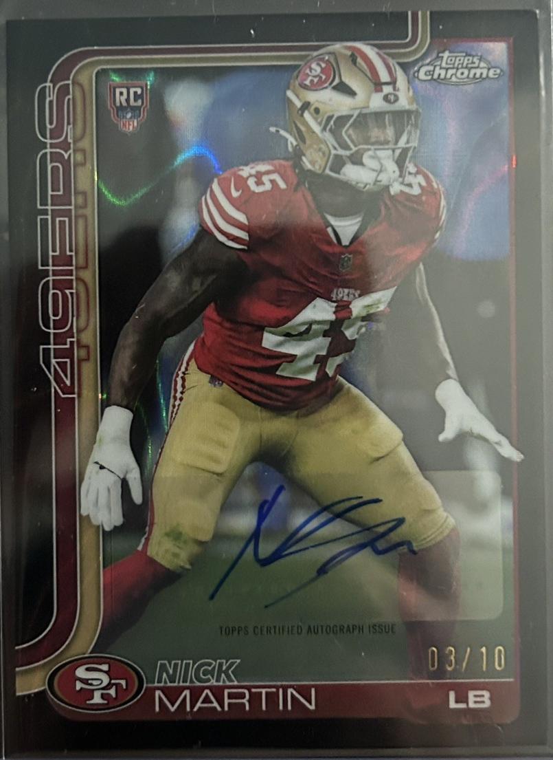 Nick Martin [Black Lava Refractor] #RRA-NMA