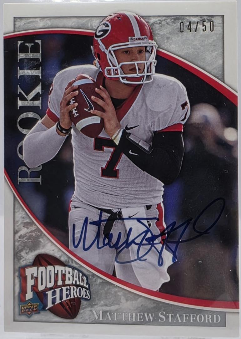Matthew Stafford [Autograph Silver] #118
