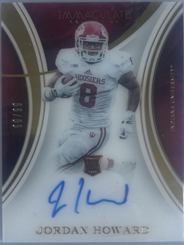 Jordan Howard [Rookie Patch Autograph] #123