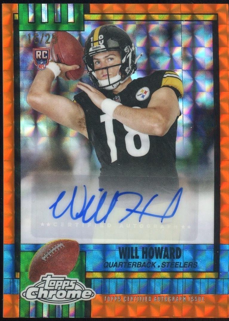 Will Howard [Orange Geometric] #1990-WH
