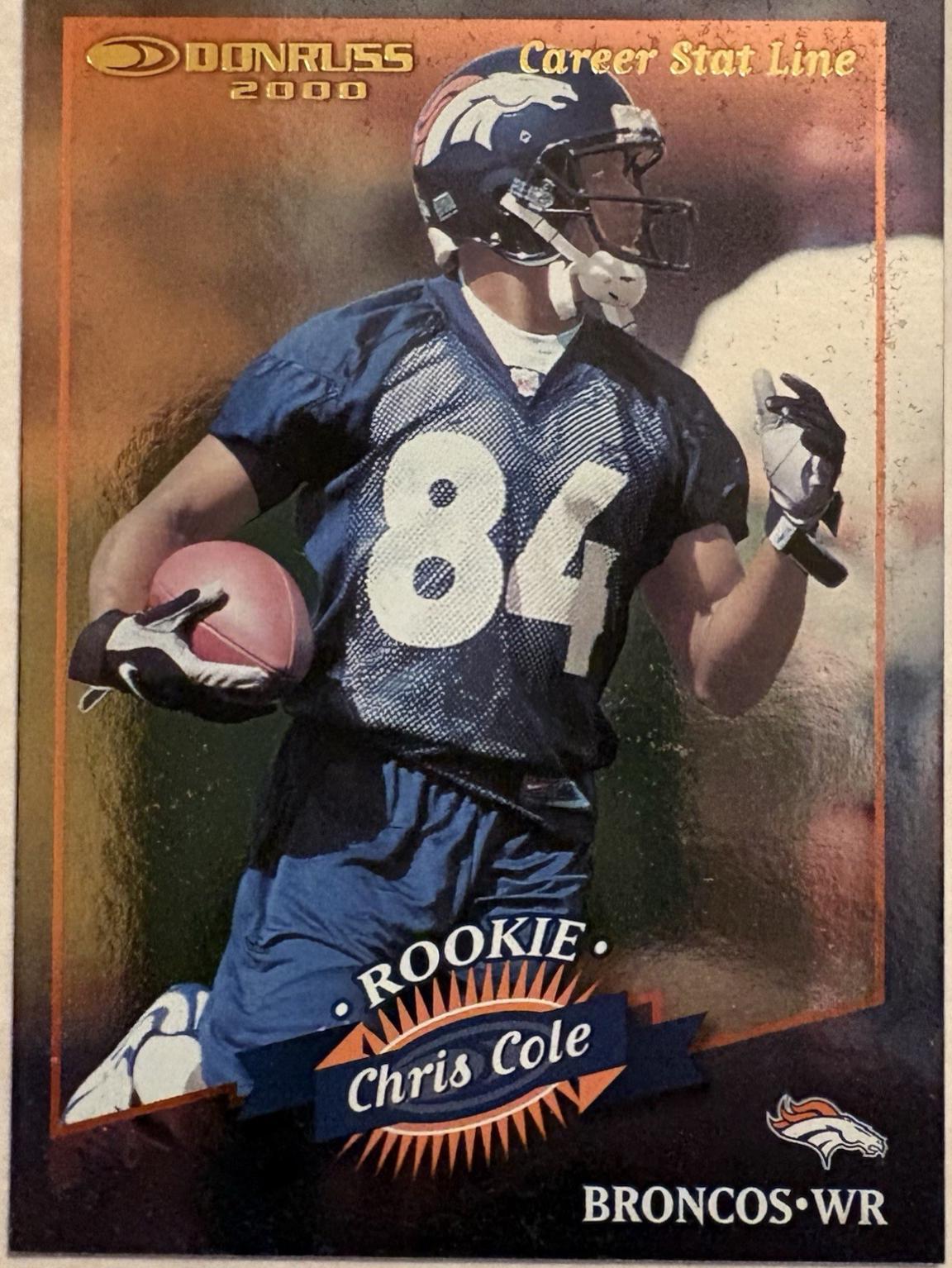 Chris Cole [Career Stat Line] #192