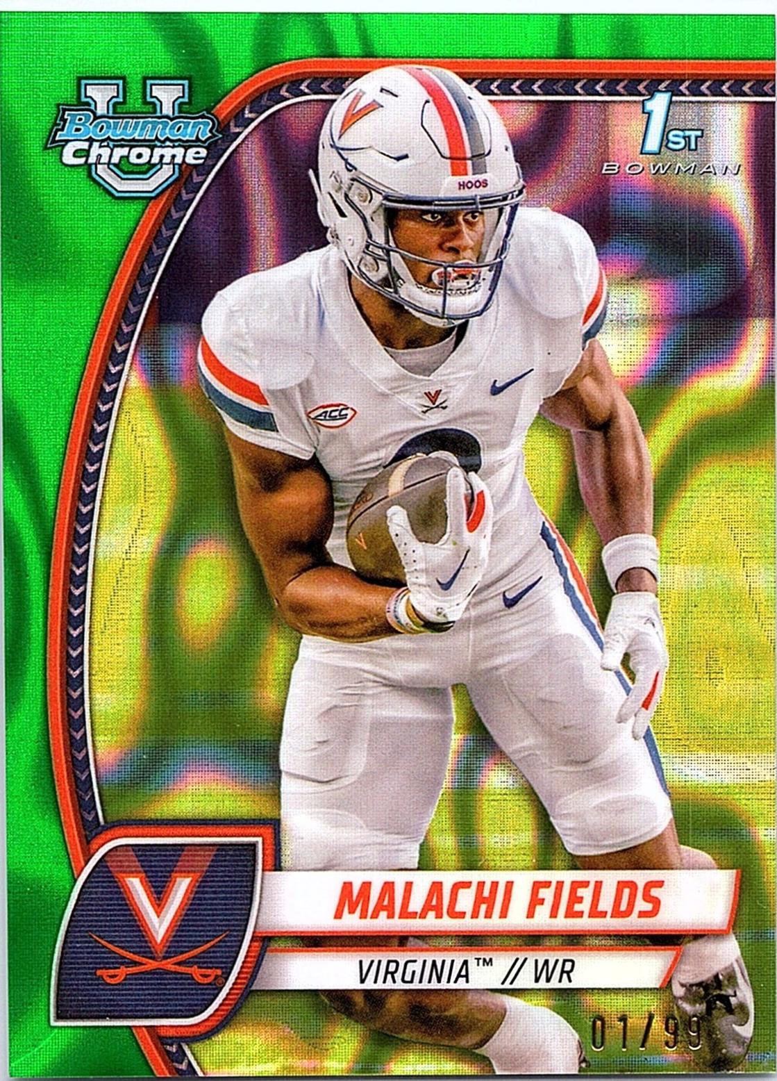 Malachi Fields [Green Lava Refractor] #124