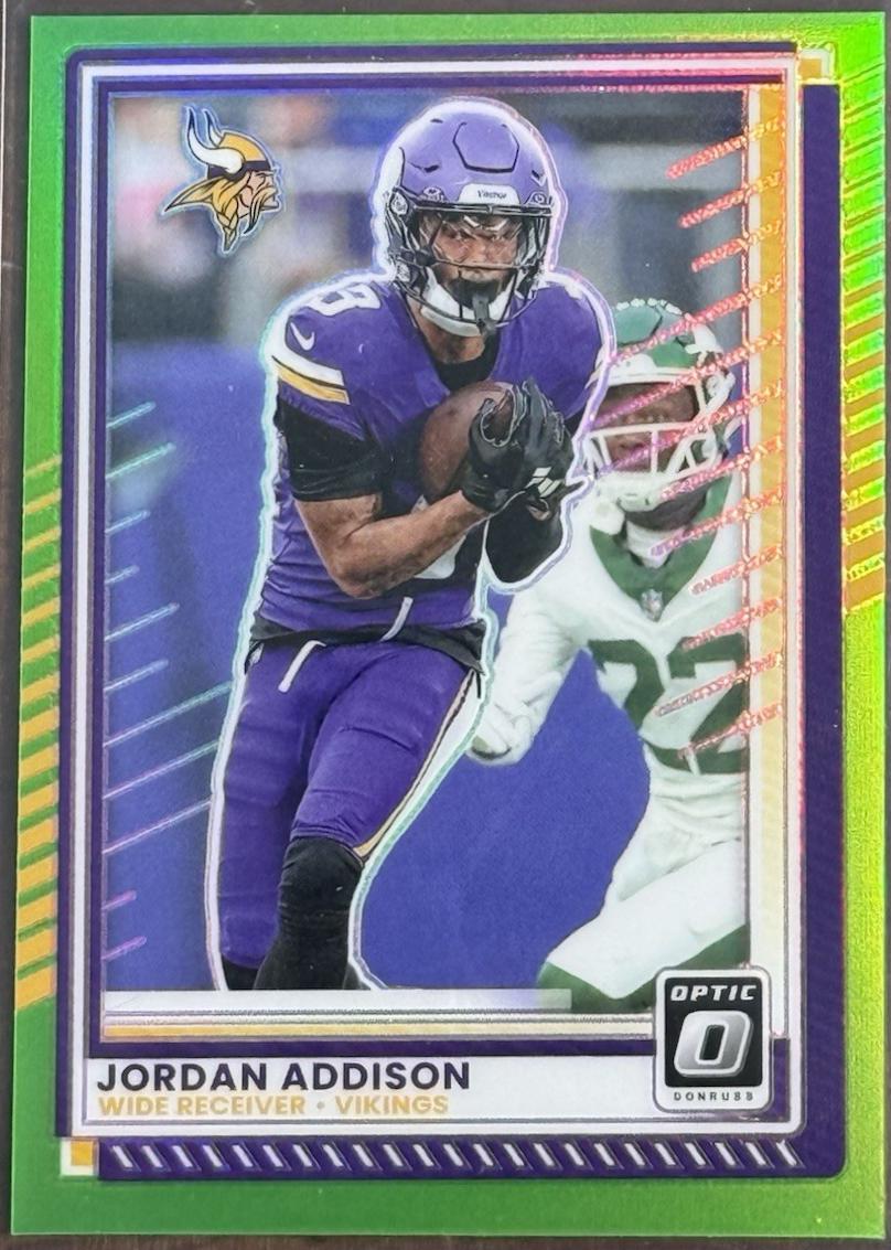 Jordan Addison [Neon Green] #35