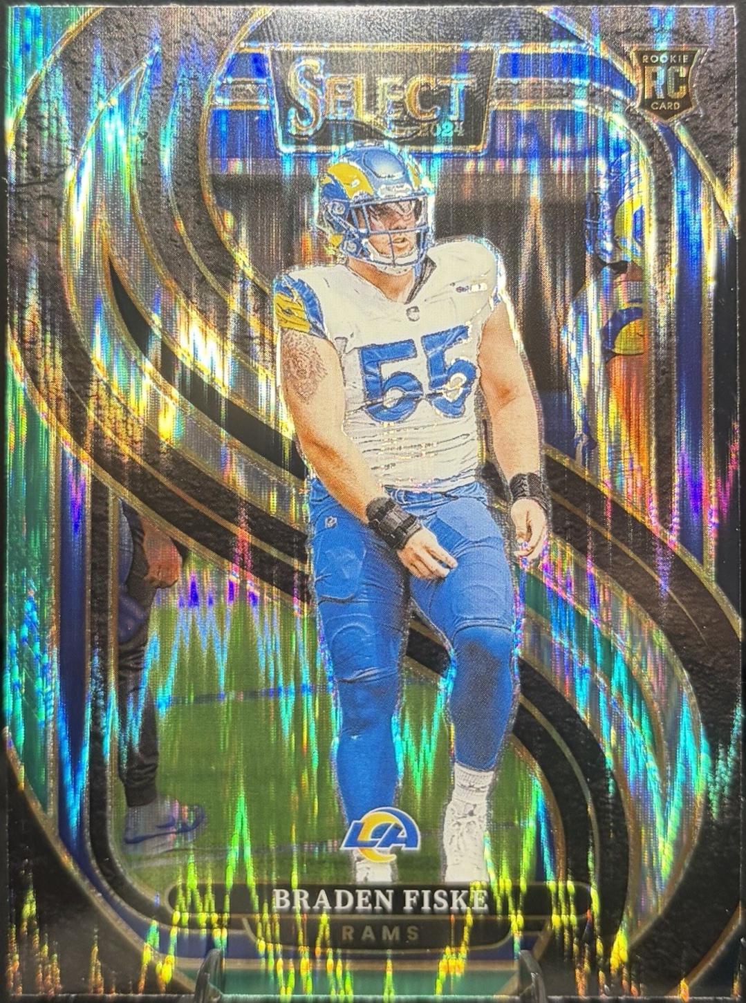 Braden Fiske [Green Prizm Shock] #171