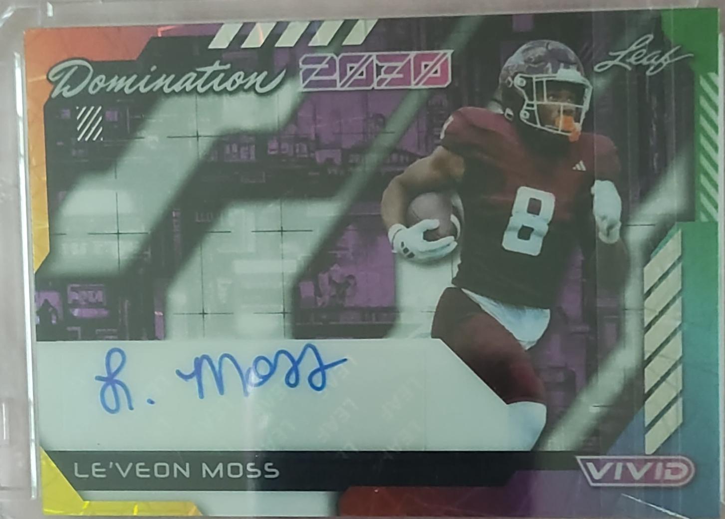 Le'Veon Moss [Prismatic Teal] #DA-LVM