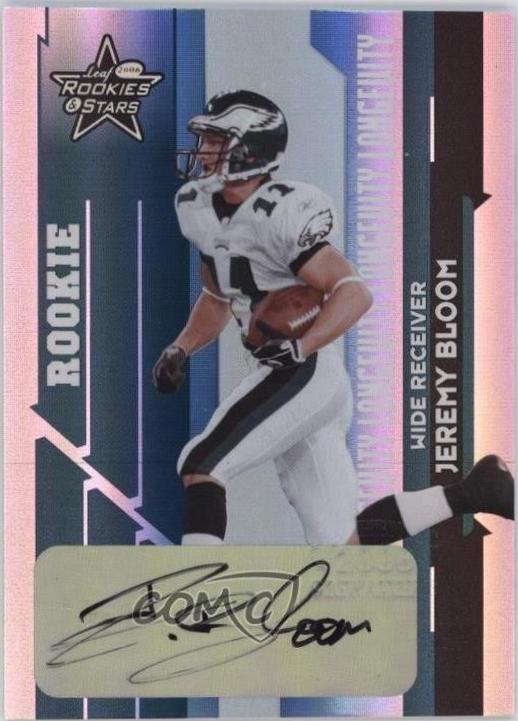 Jeremy Bloom [Longevity Holofoil Autograph] #228