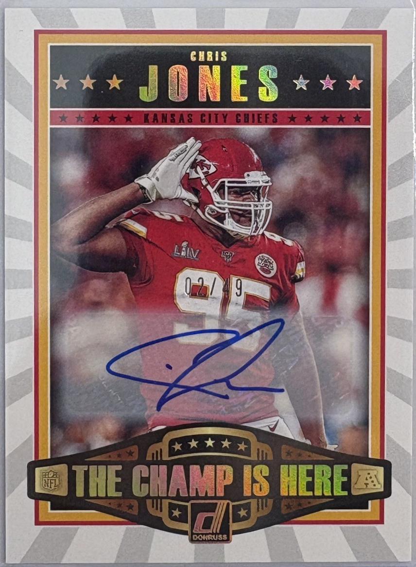 Chris Jones [Autograph] #CH-CJ