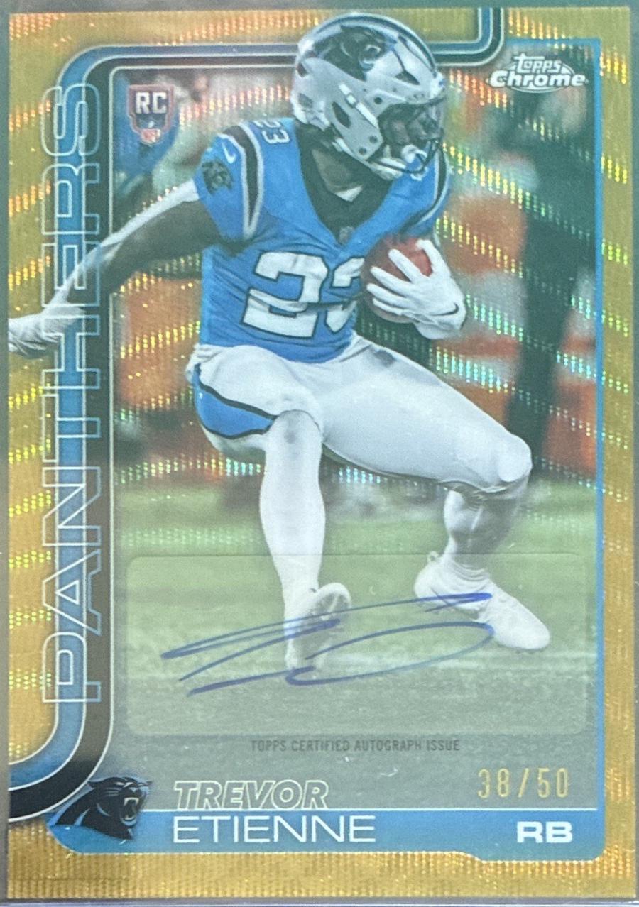 Trevor Etienne [Gold Refractor] #RRA-TE