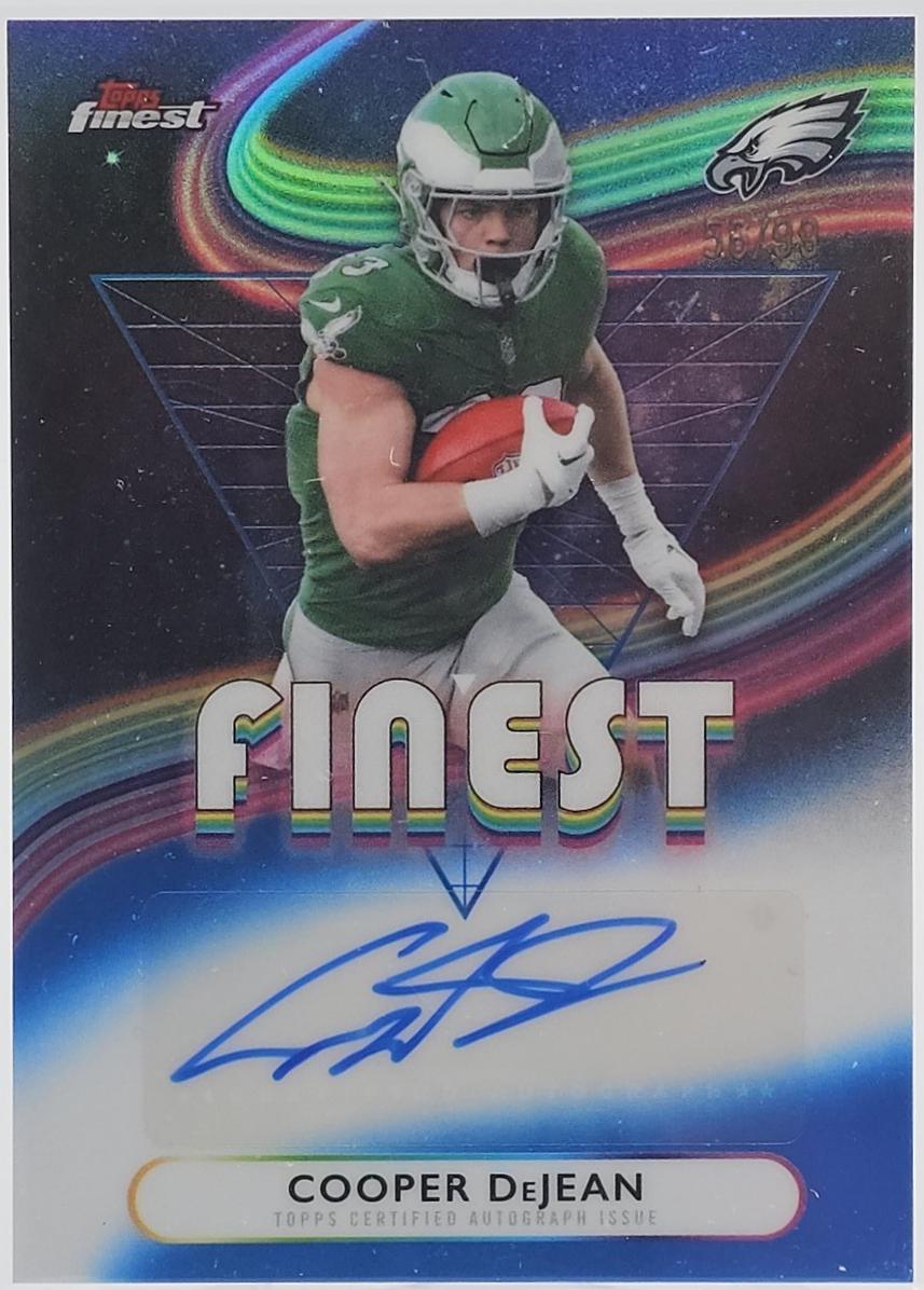 Cooper DeJean [Blue Refractor] #FA-CDJ