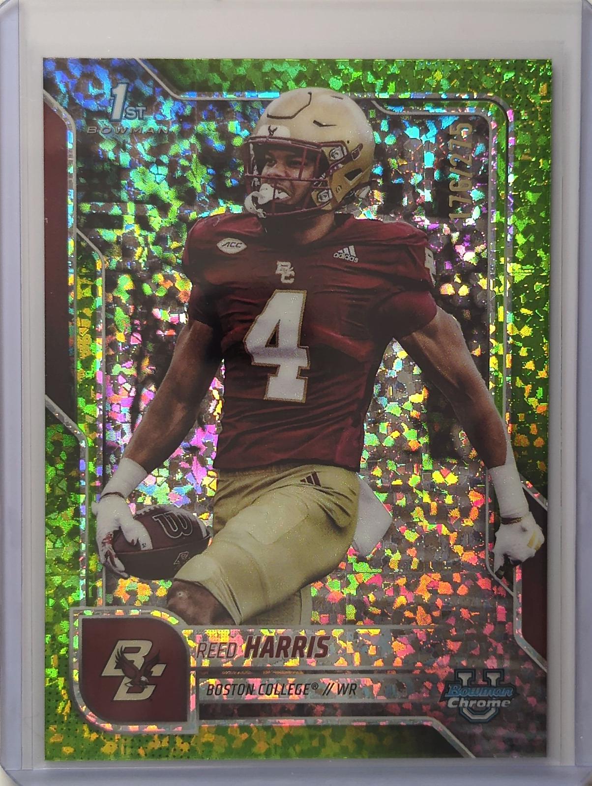 Reed Harris [Lime Green Mini-Diamond Refractor] #93