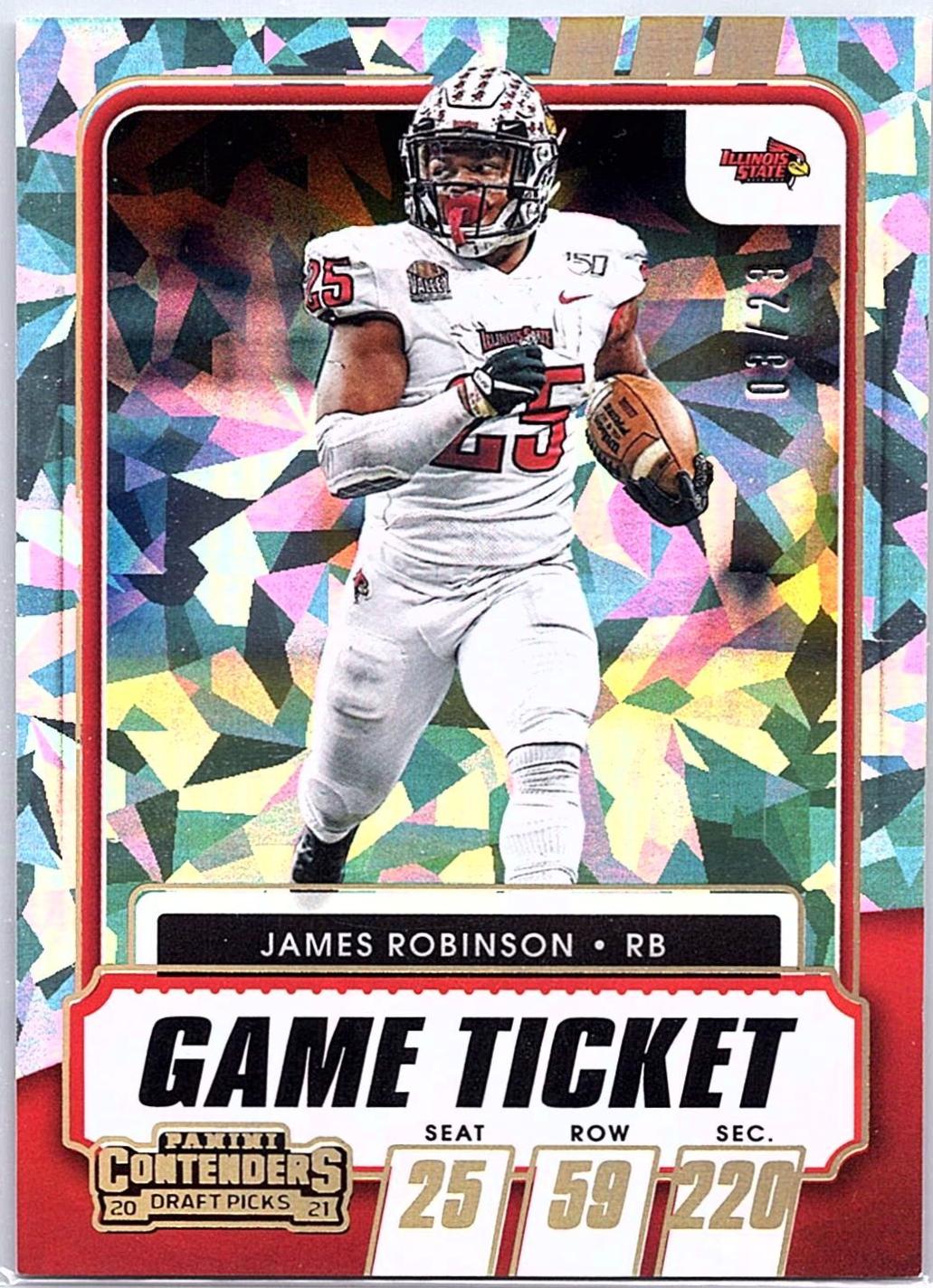 James Robinson [Gold Cracked Ice] #72