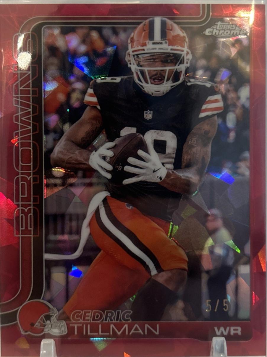 Cedric Tillman [Red Refractor] #67