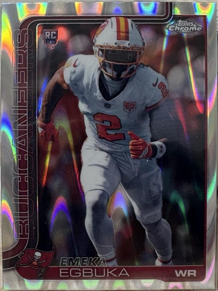 Emeka Egbuka [Black Lava Refractor] #312