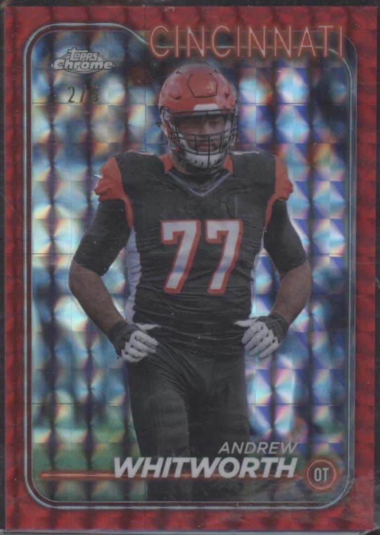 Andrew Whitworth [Red Refractor] #30