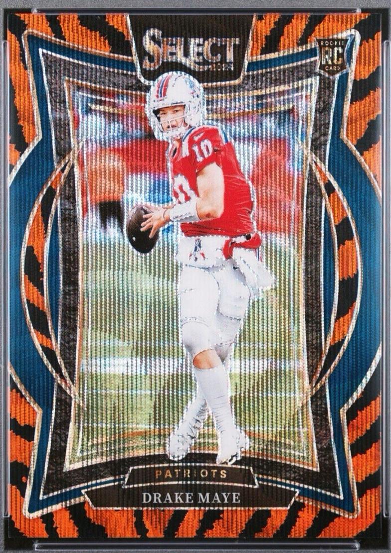 Drake Maye [Tiger Prizm] #27