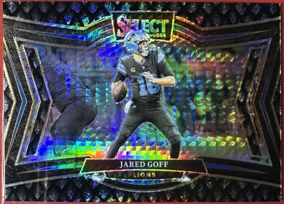 Jared Goff [Black Dragon Scale Prizm] #466
