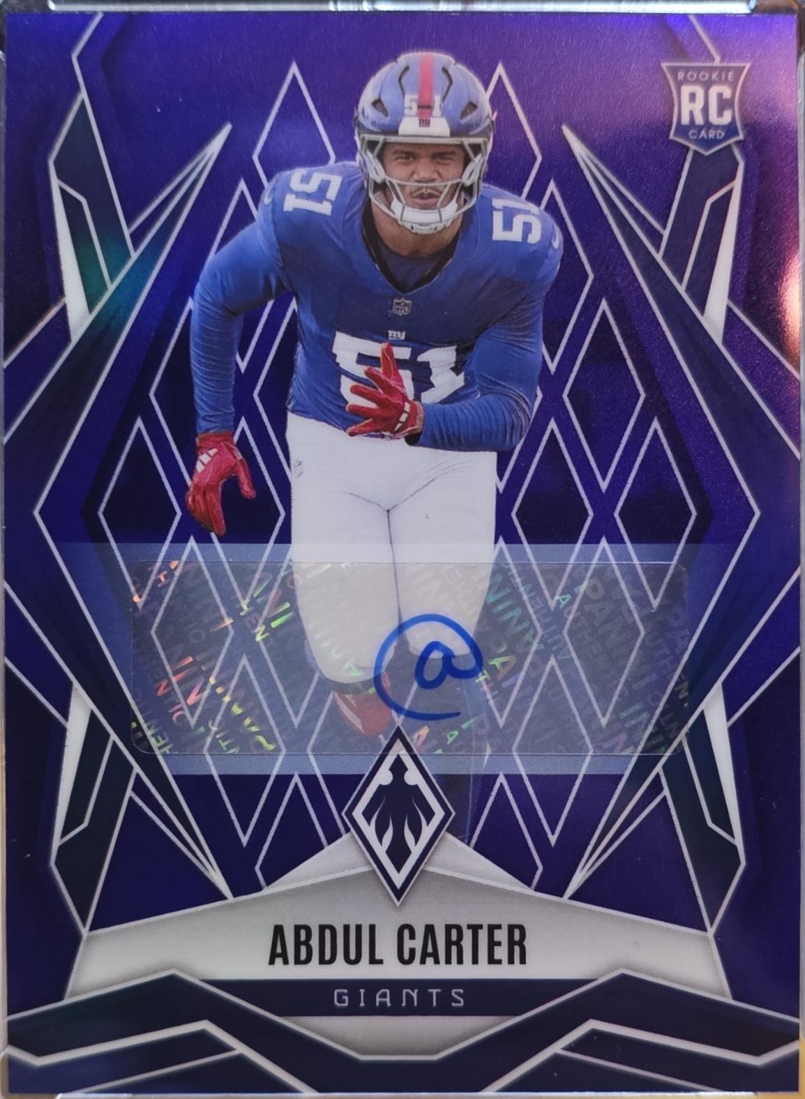 Abdul Carter [Autograph] #177