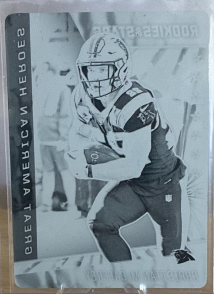 Christian McCaffrey [Printing Plate] #GAH-8