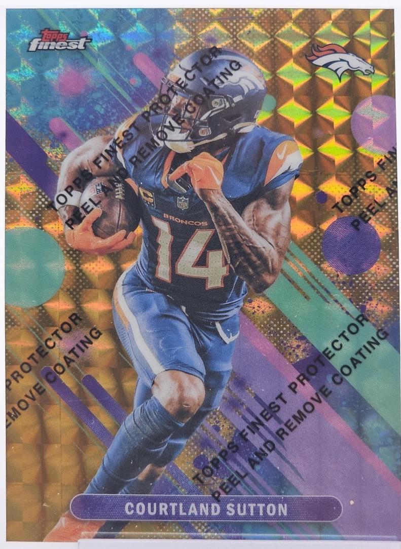 Courtland Sutton [Gold Geometric] #88
