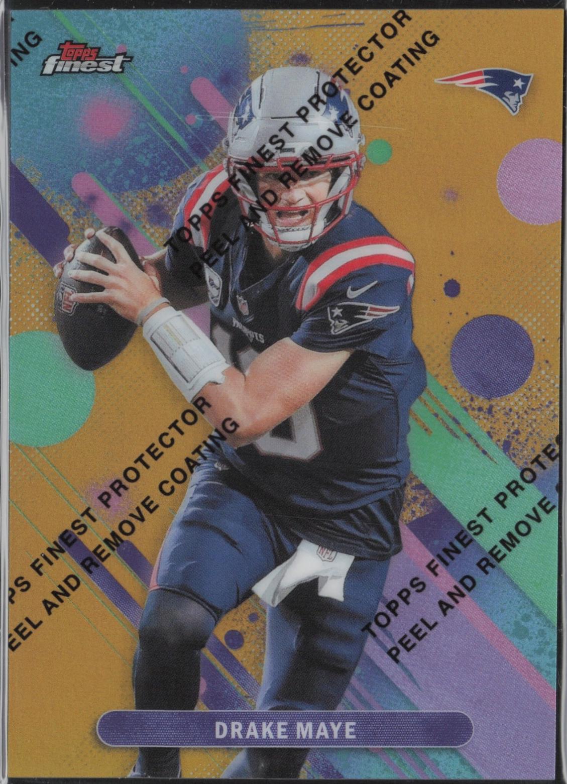 Drake Maye [Gold Refractor] #62
