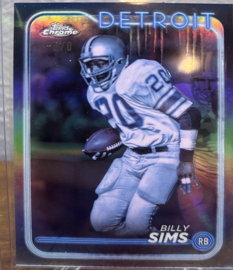 Billy Sims [Frozenfractor] #70