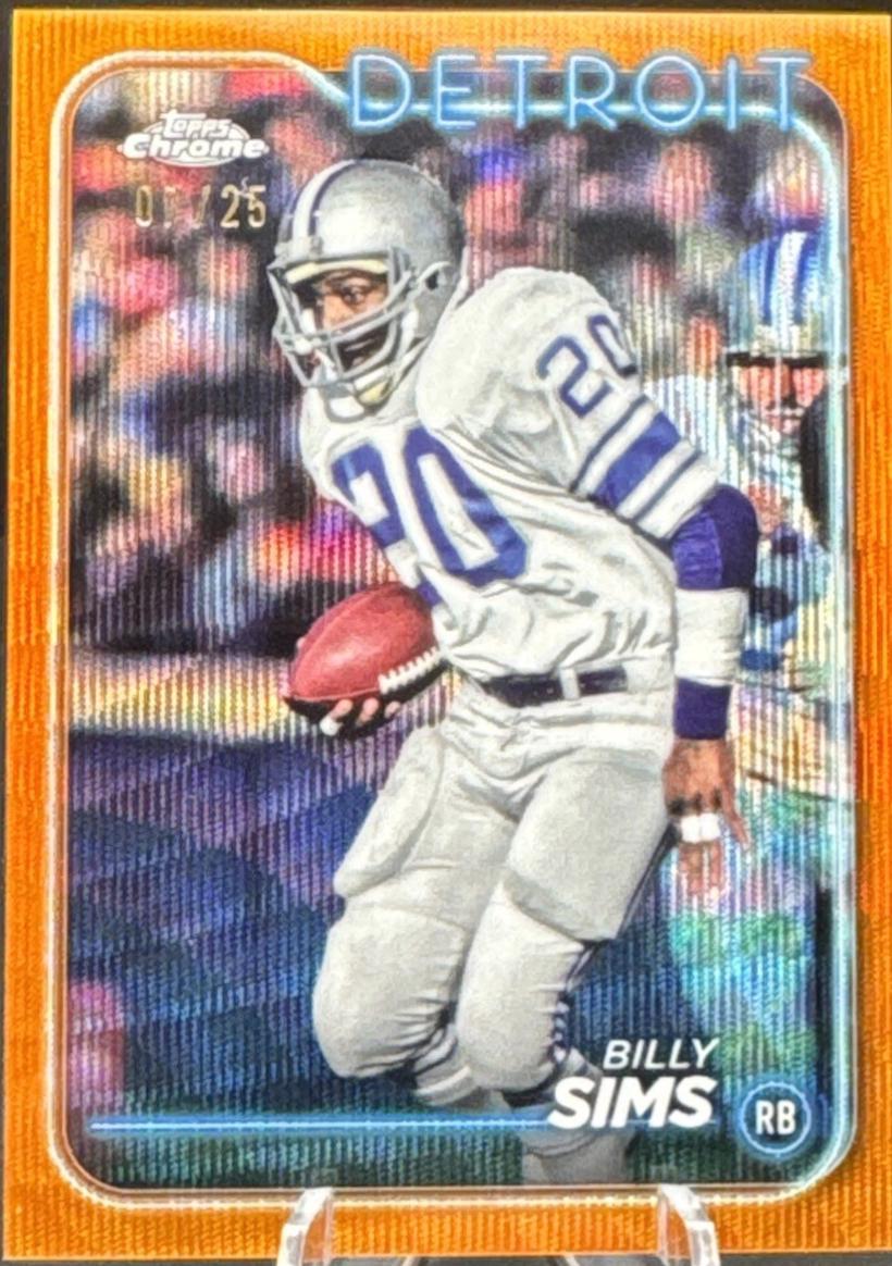 Billy Sims [Orange Wave] #70