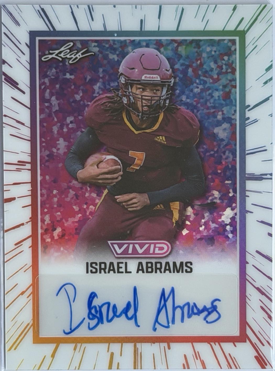 Israel Abrams [Prismatic White] #BA-IA1