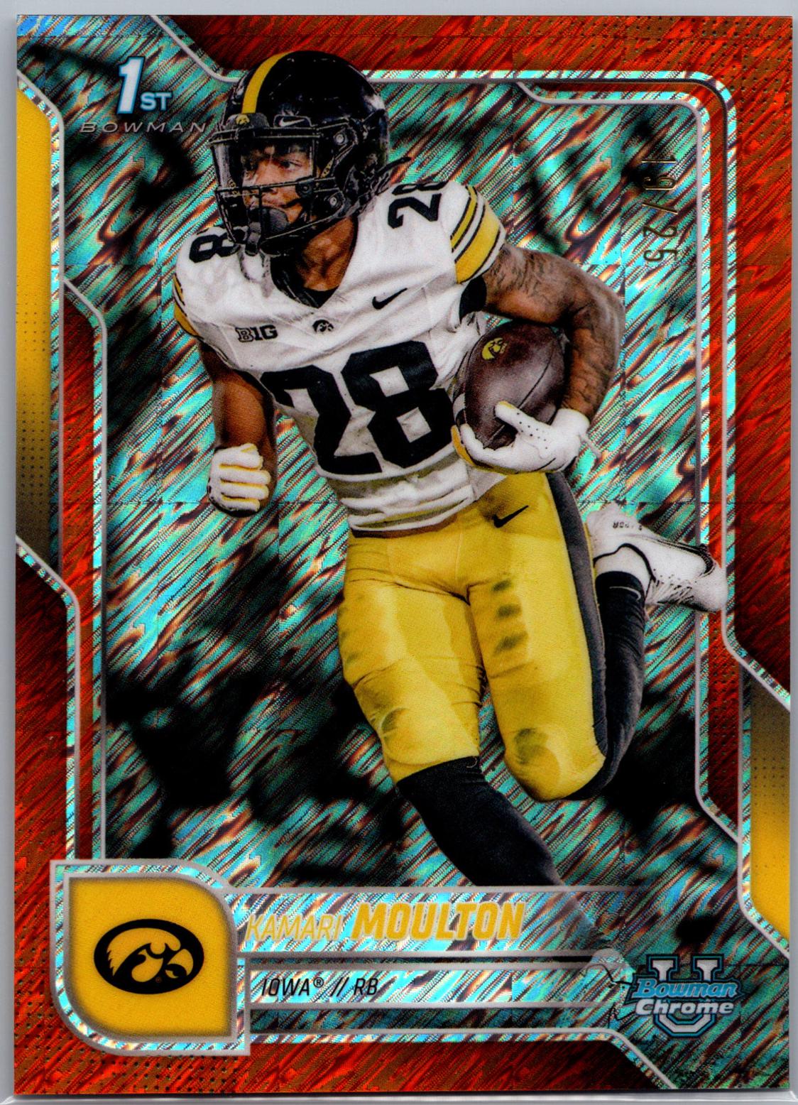 Kamari Moulton [Orange Shimmer Refractor] #5