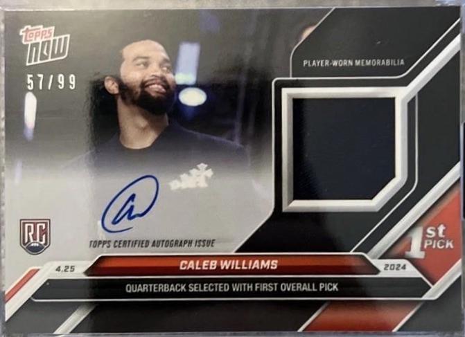 Caleb Williams [Game Patch] #D-1AA