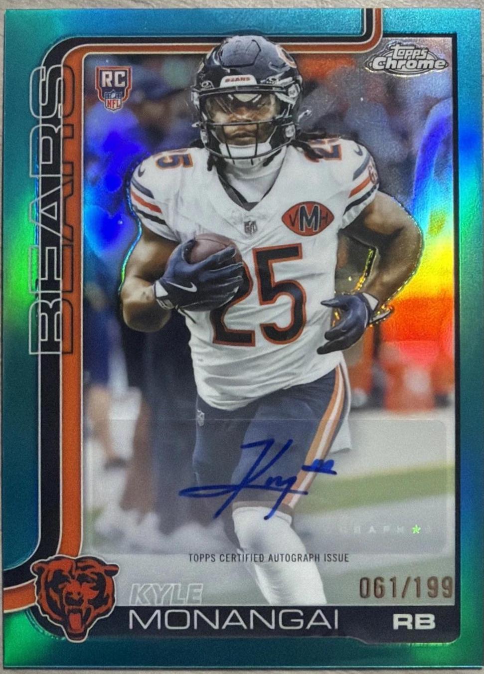 Kyle Monangai [Aqua Lava Refractor] #RA-KYM