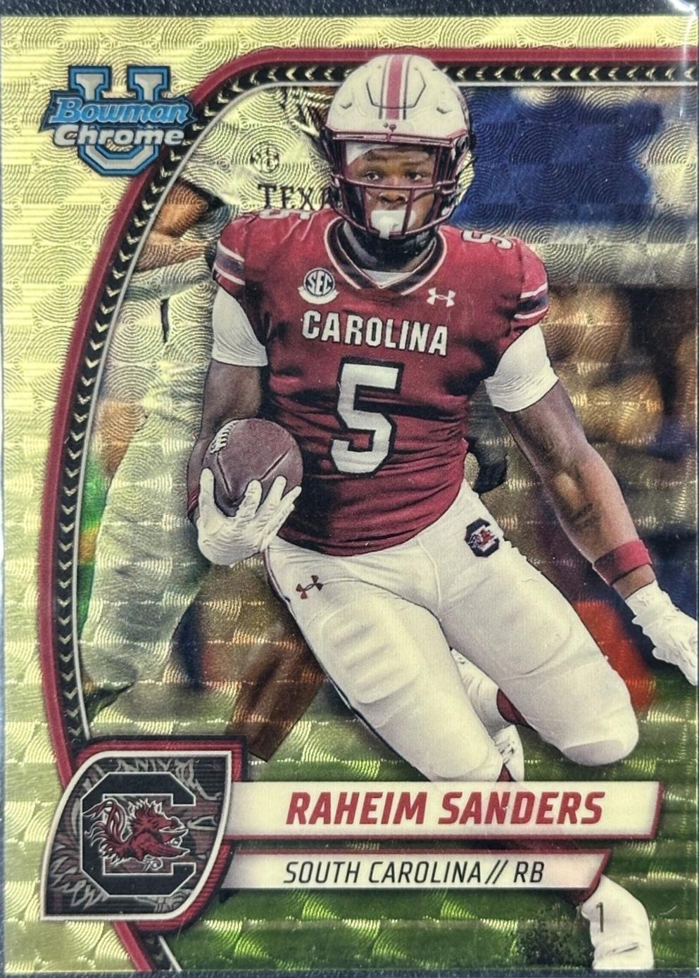 Raheim Sanders [Superfractor] #148