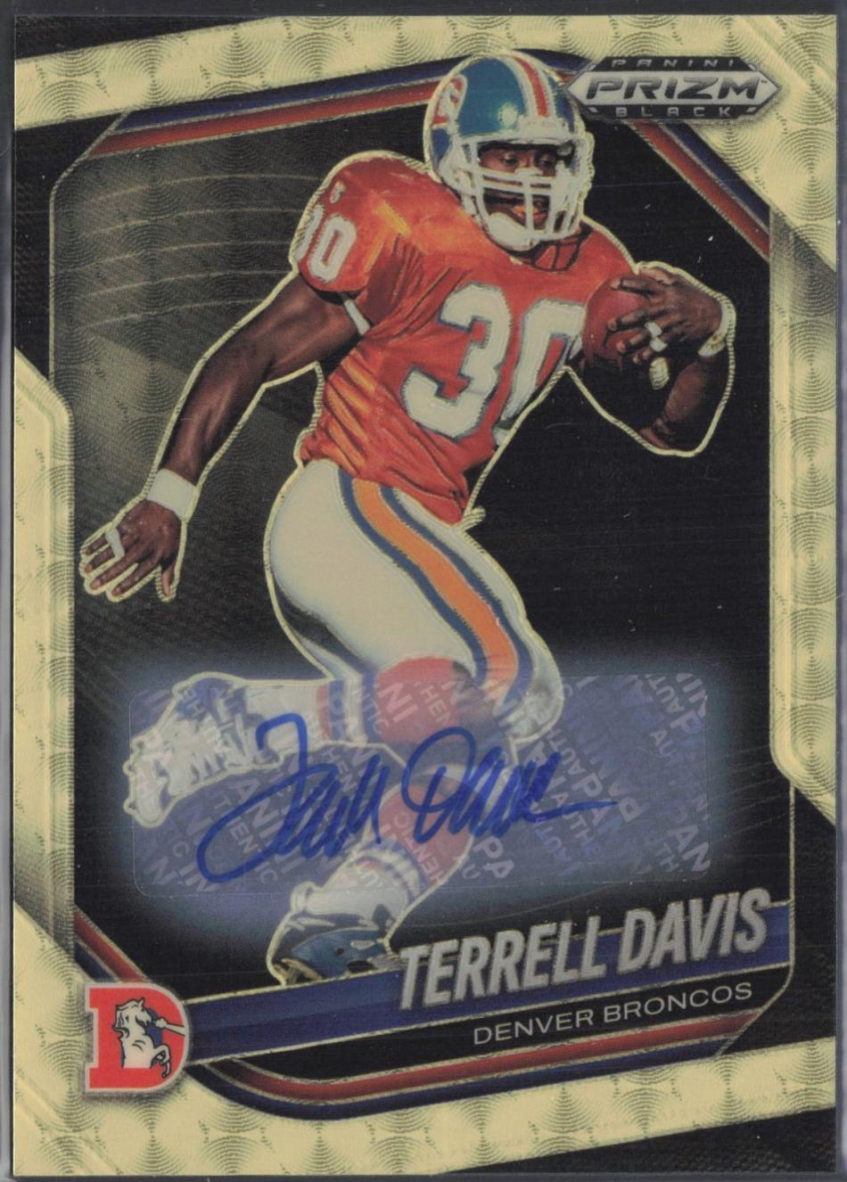 Terrell Davis [Autograph Gold Vinyl] #51
