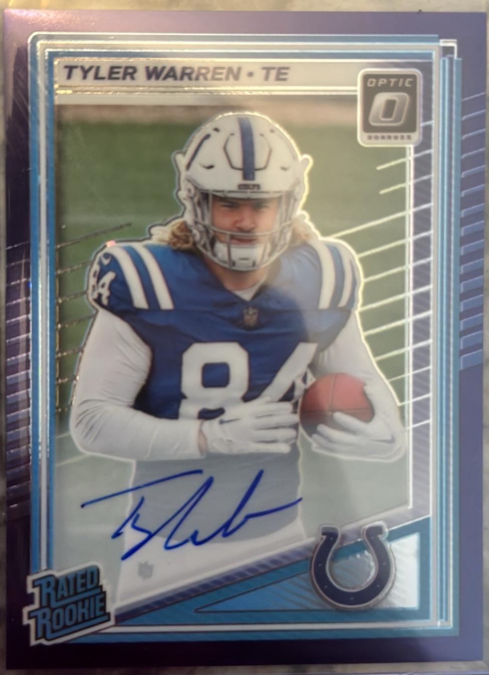 Tyler Warren [Purple Stars RPS Autograph] #234