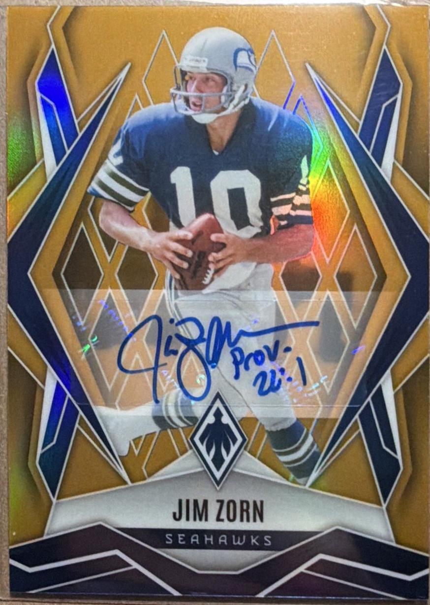 Jim Zorn [Gold Autograph] #139