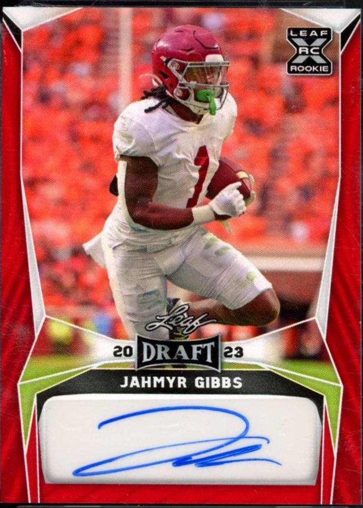 Jahmyr Gibbs [Red] #BA-JG2