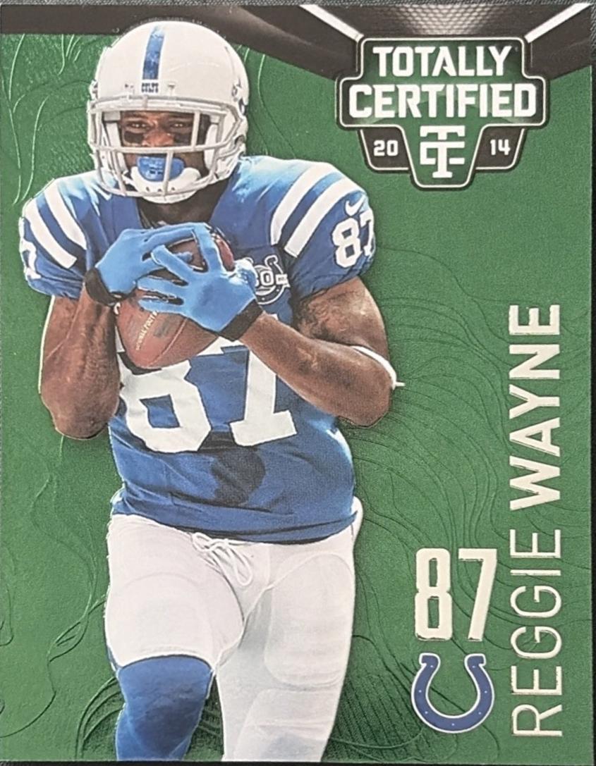 Reggie Wayne [Platinum Green] #41