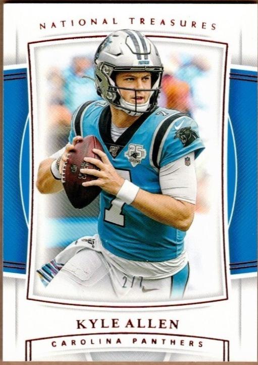 Kyle Allen [Red Jersey Number] #54