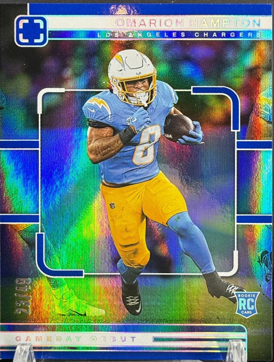 Omarion Hampton [Blue] #6