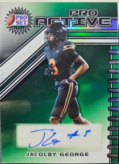 Jacolby George [Prismatic Green] #PA-JG1