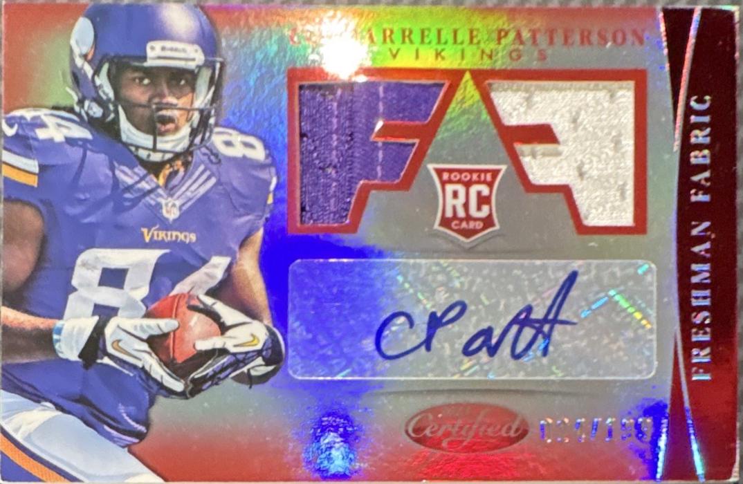 Cordarrelle Patterson [Mirror Red Autograph] #304