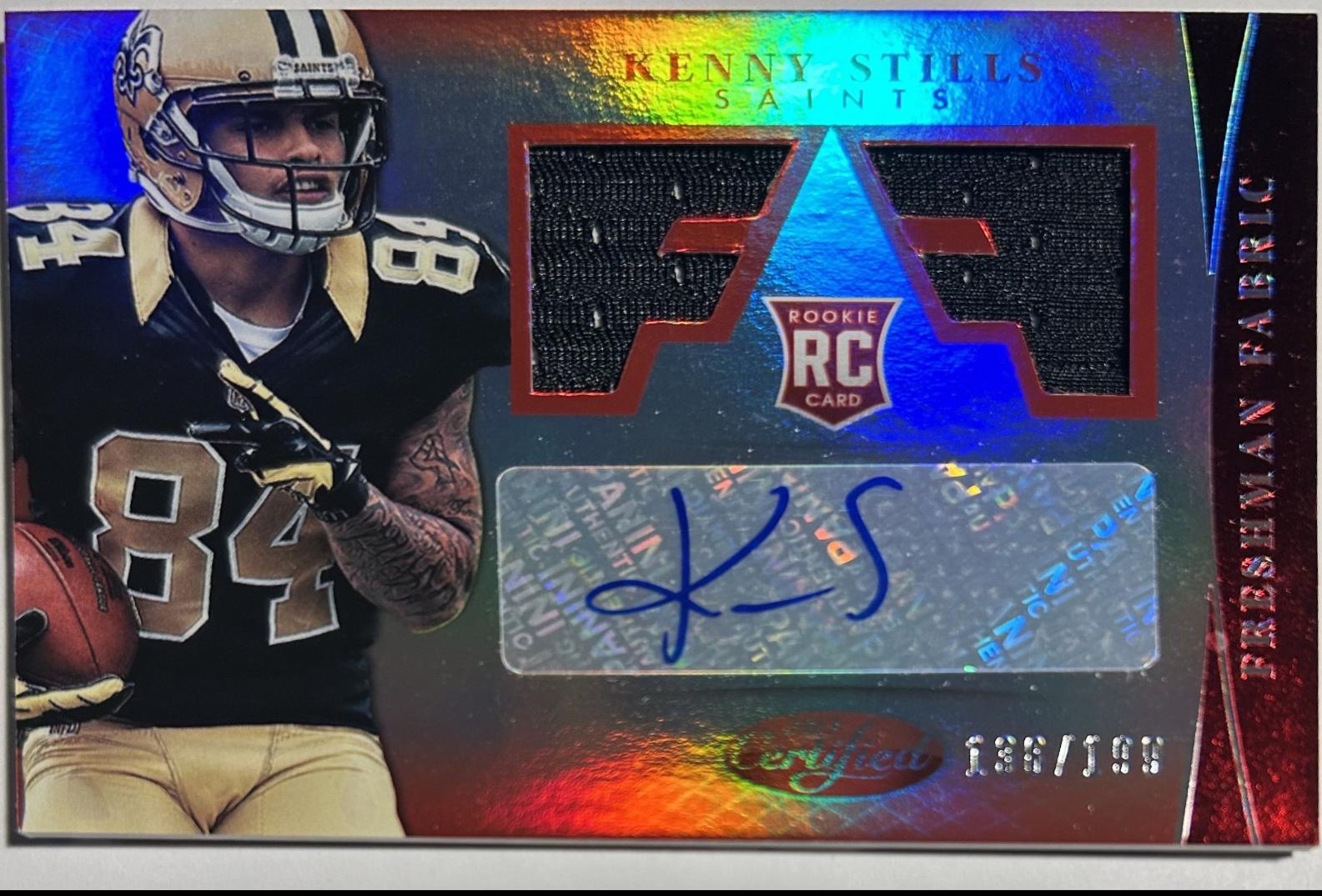 Kenny Stills [Mirror Red Autograph] #318