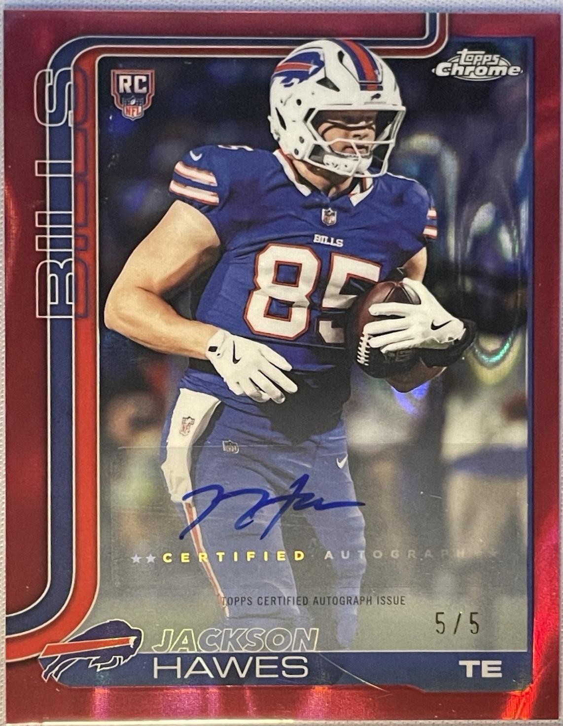 Jackson Hawes [Red Wave Refractor] #RA-JH