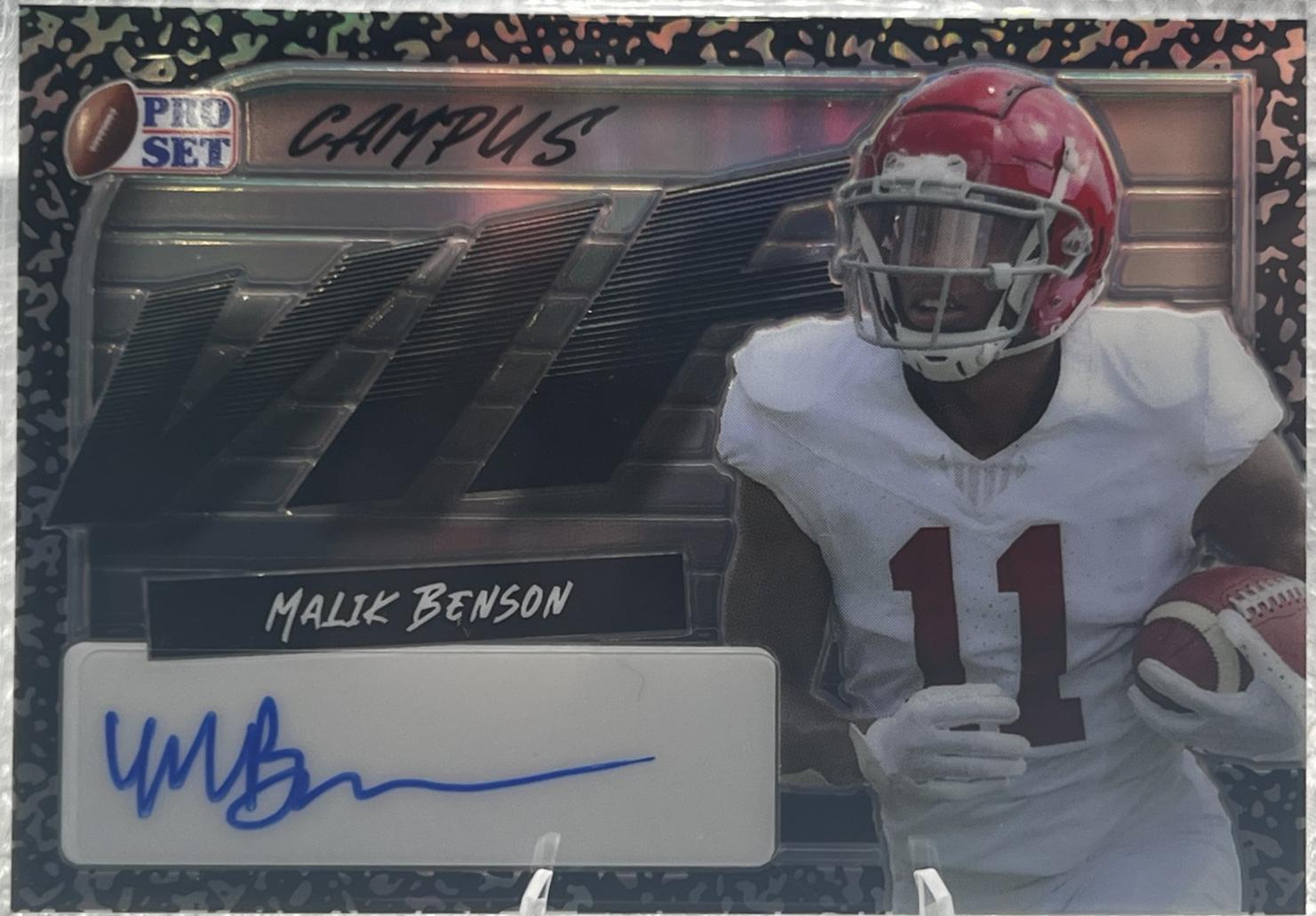 Malik Benson [Silver Prismatic] #VIP-MB1
