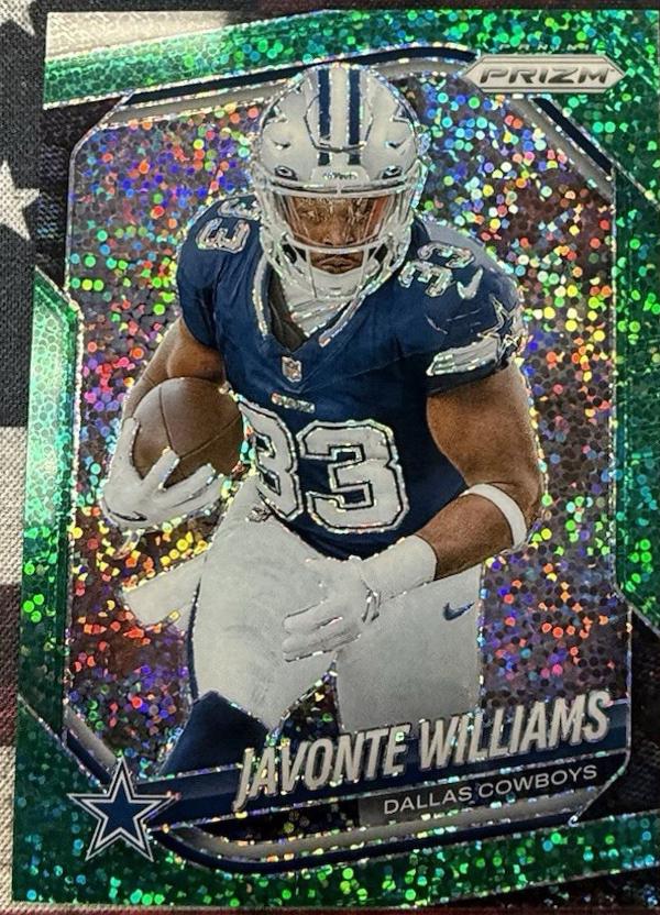 Javonte Williams [Green Sparkle] #1
