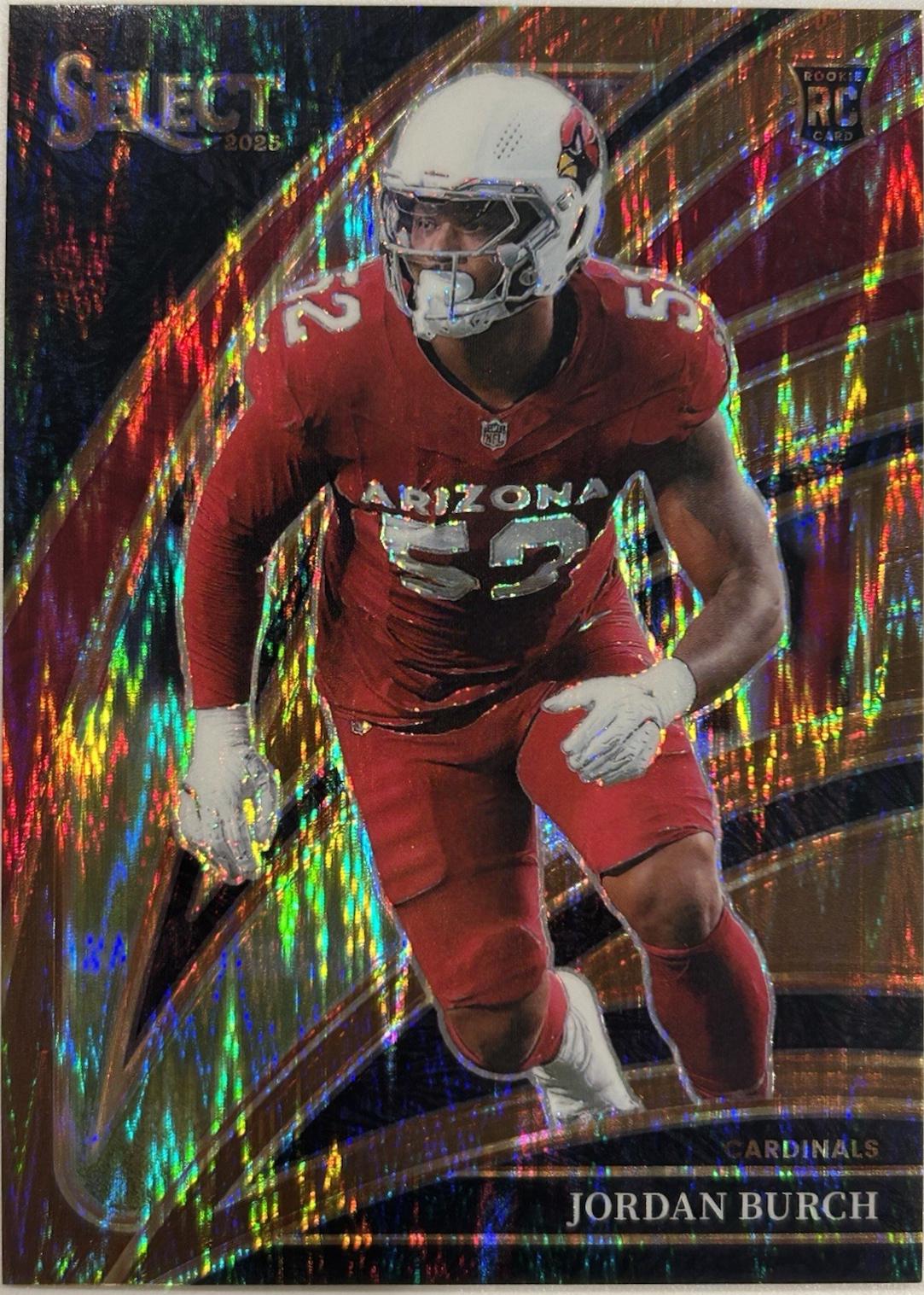 Jordan Burch [Copper Prizm Shock] #223