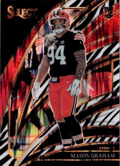 Mason Graham [Zebra Prizm Shock] #256