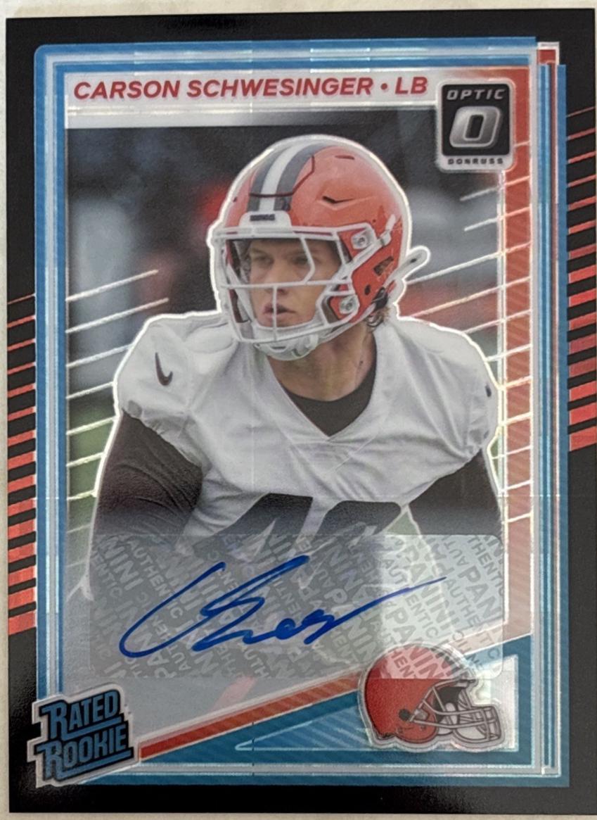 Carson Schwesinger [Black Pandora Autograph] #217