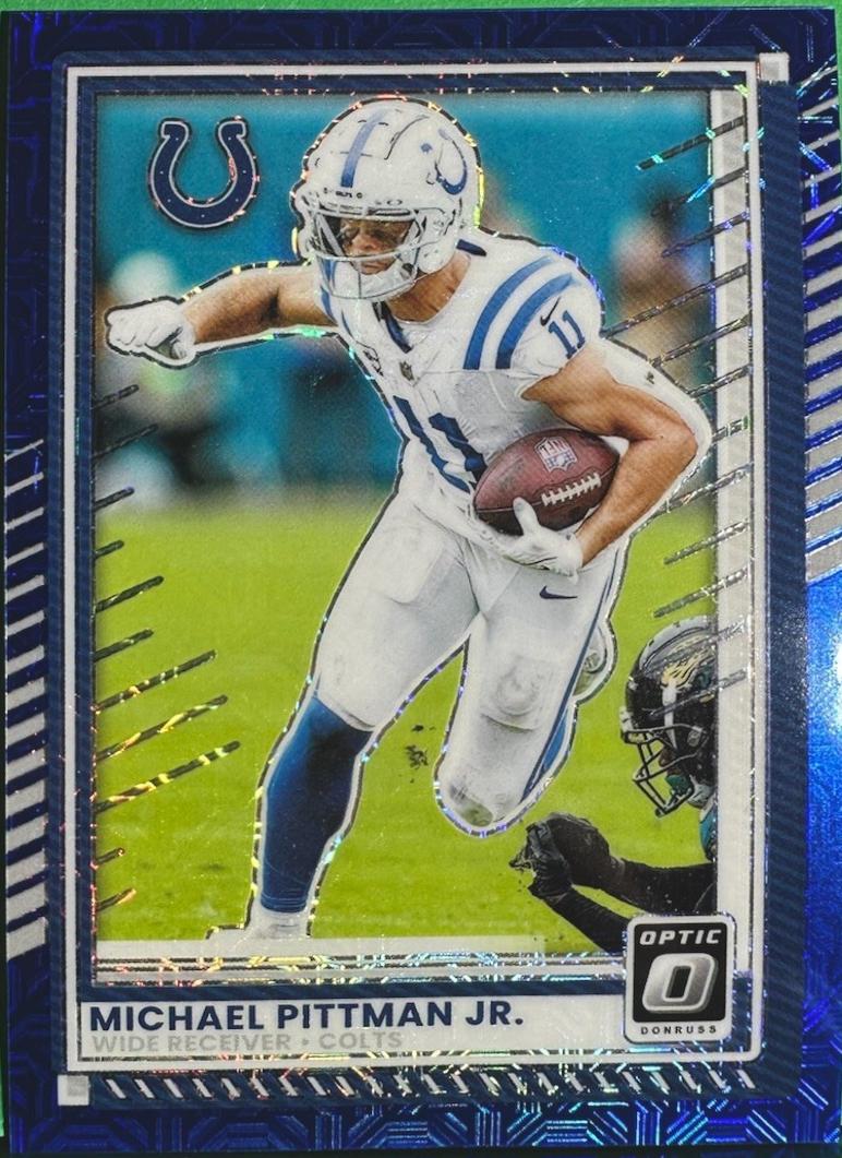 Michael Pittman Jr. [Blue Mojo] #131