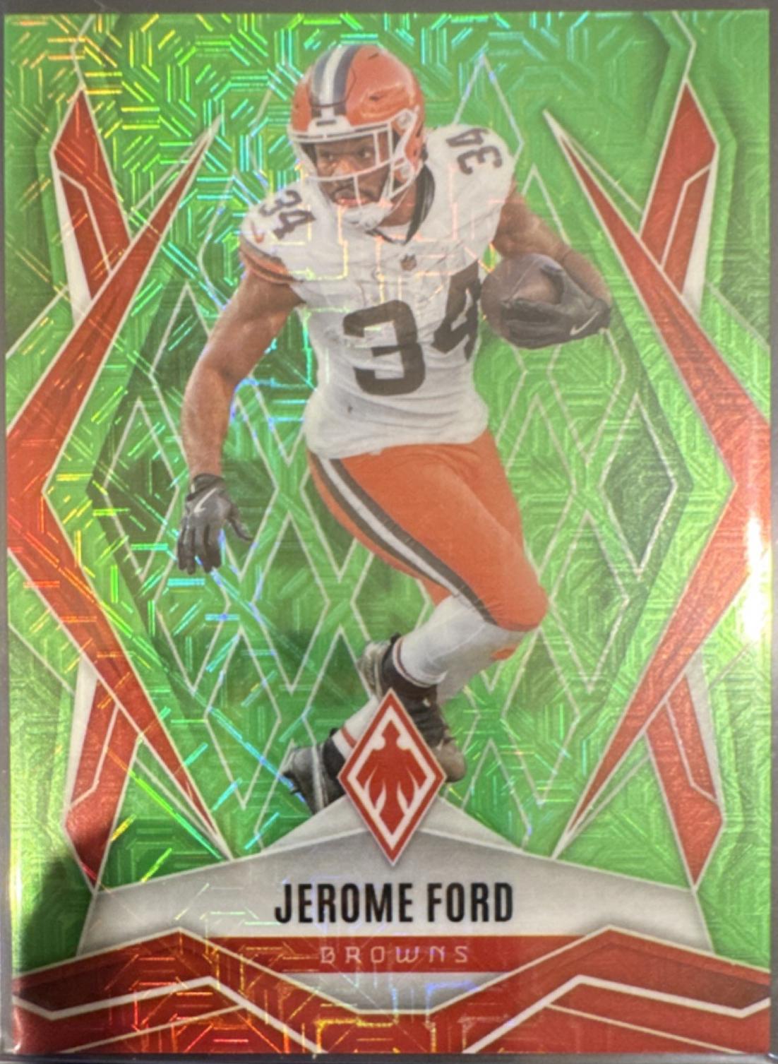 Jerome Ford [Lime Green Mojo] #3