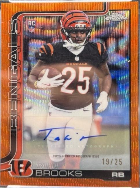 Tahj Brooks [Orange Refractor] #RRA-TB